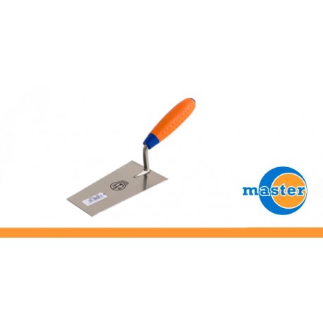 Cazzuolino punta quadra manico sintesi inox