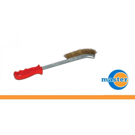 Spazzola speedy acciaio manico lungo