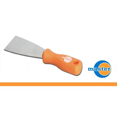 Spatolette pittore inox  manico plastica